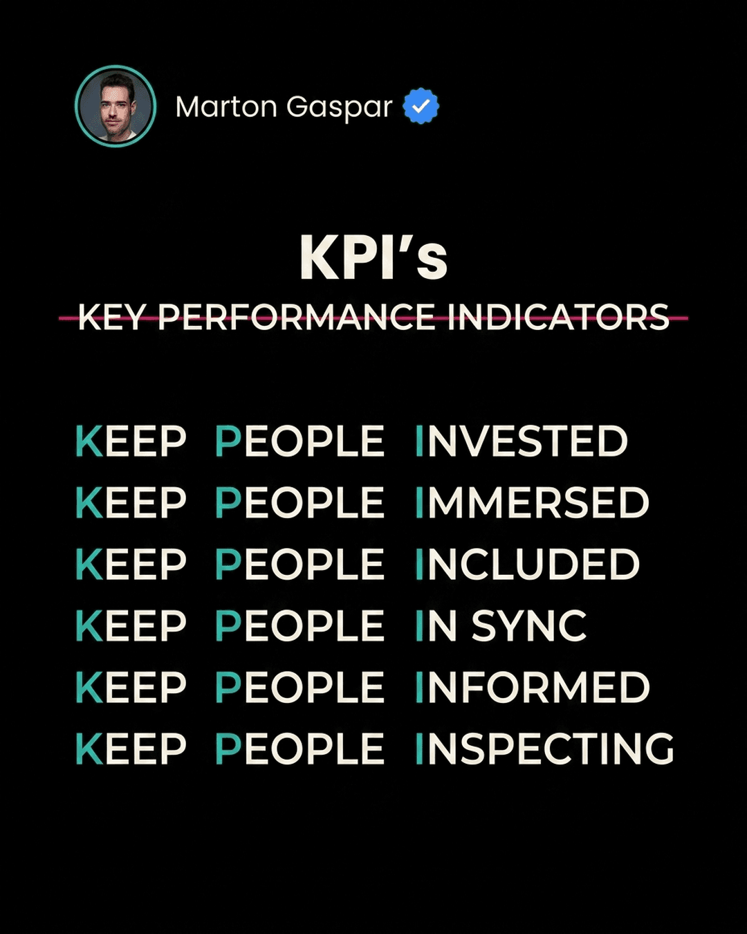 Every Question Only You Can Answer Is a KPI Problem, the infographic in this PDF
